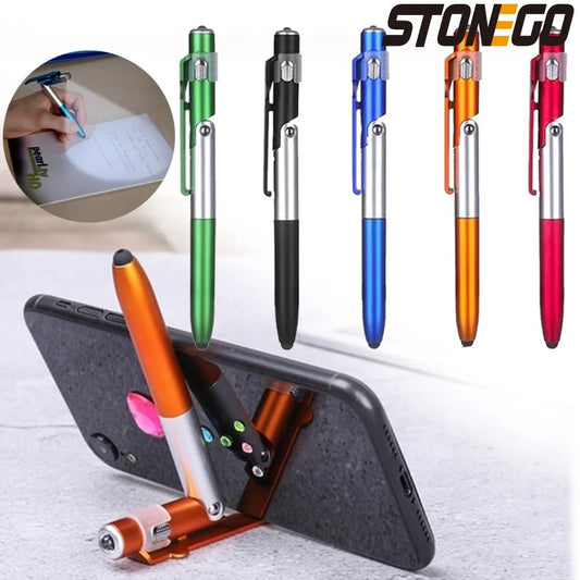 4 in 1 Multifunctional Foldable Ballpoint Pen