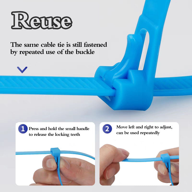 Reuseable Cable Ties  (PACK OF 50)