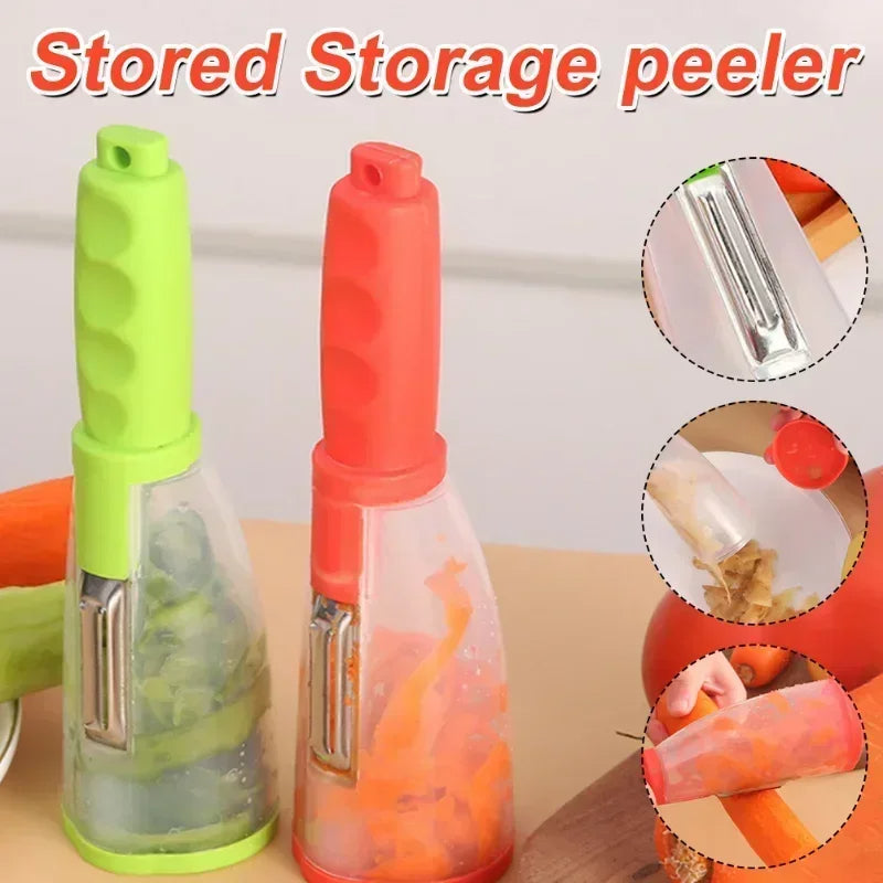 Peeler With Storage Container