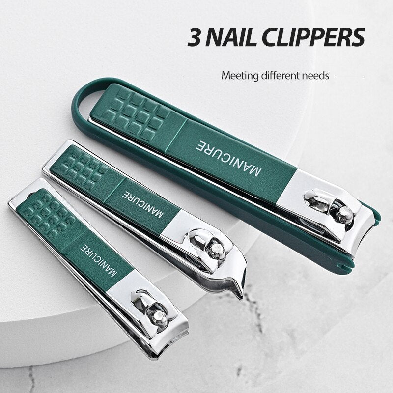 Nail Clipper Set Portable Pedicure Tools