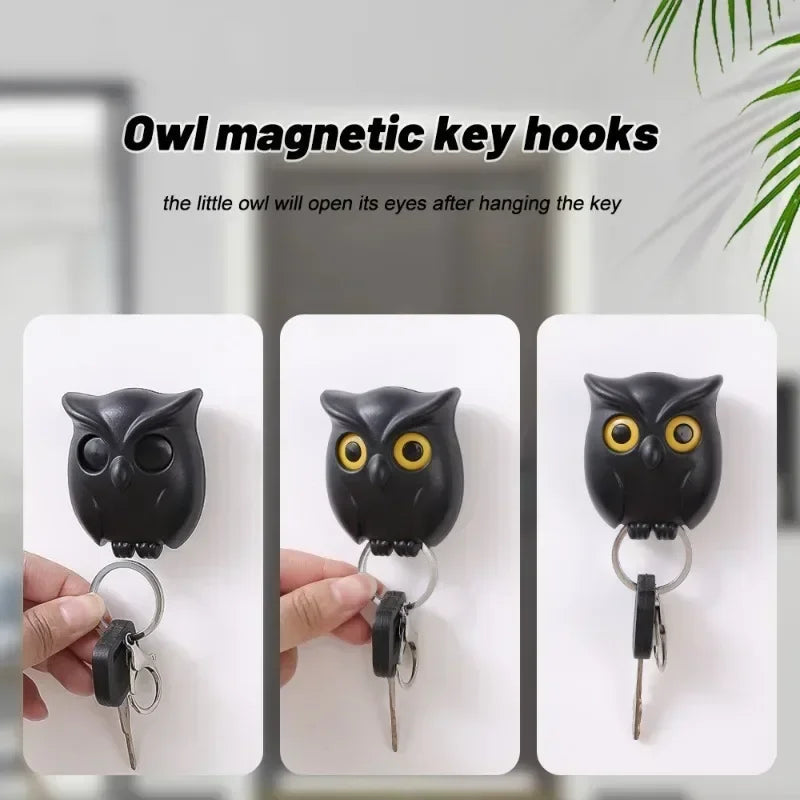 OWL KEY HOLDER - AUTOMATIC OPEN CLOSE EYES