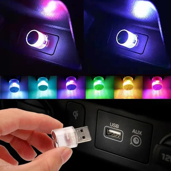 USB Car Interior Light (Pack of 4)